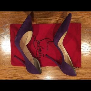 Christian Louboutin purple Iriza pumps 11